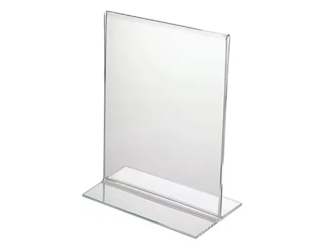 Porte-brochure A5 Acrylique Forme-T