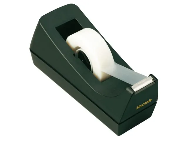 Plakbandhouder Scotch C38 verzwaard zwart