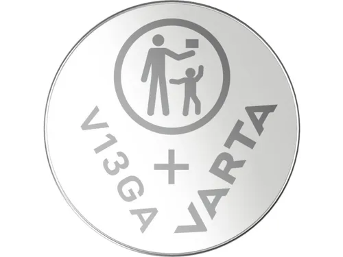Batterij Varta knoopcel V13GA alkaline blister à 2 stuks