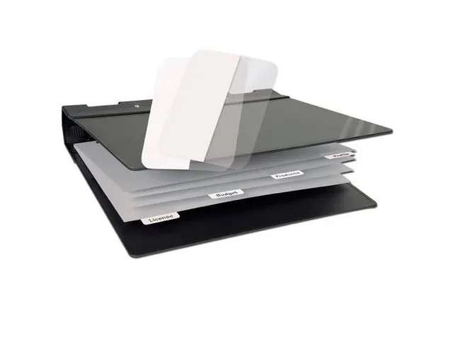 3L Zelfklevende Indextabs, wit - 12 x 25 mm - 72 stuks