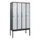 locker,HxBxD 2120x1200x500mm,4vak,vak B 300mm,draaigrendel
