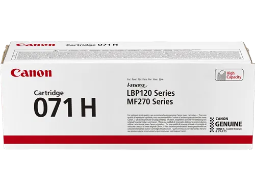 Canon CRG 071H Toner Zwart 2.500 pag. voor i-SENSYS