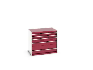 ladekast,HxBxD 900x1050x750mm,5lade(n),lade voor zware lasten - 7