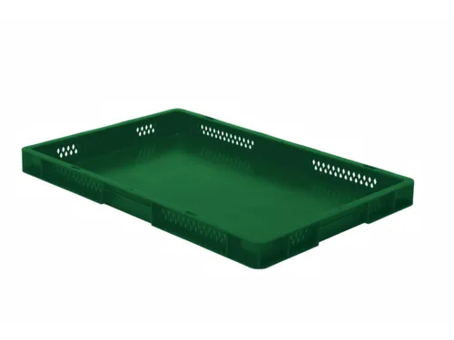 Euronorm-Stapelbak 9 5l H X L X B 50x600x400mm Groen