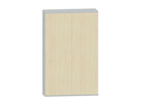 Kantoorkast 1920x1200x430mm Decor Romp Lichtgrijs Decor Front Esdoorn