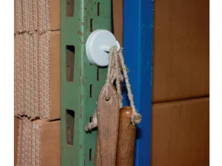 Magneet Met Haak Maul 36mm Draagkracht 8kg Wit - 2