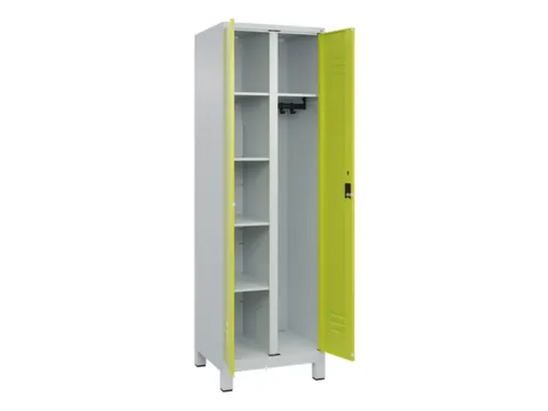wasgoedverdeelkast,HxBxD 1950x600x500mm,vak B 300mm,cilinderslot