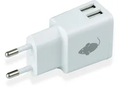 Dual Usb Oplader - Wit