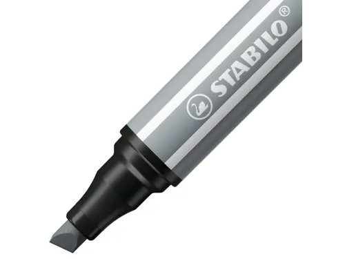 Viltstift STABILO Pen 68/95 Max middel koudgrijs