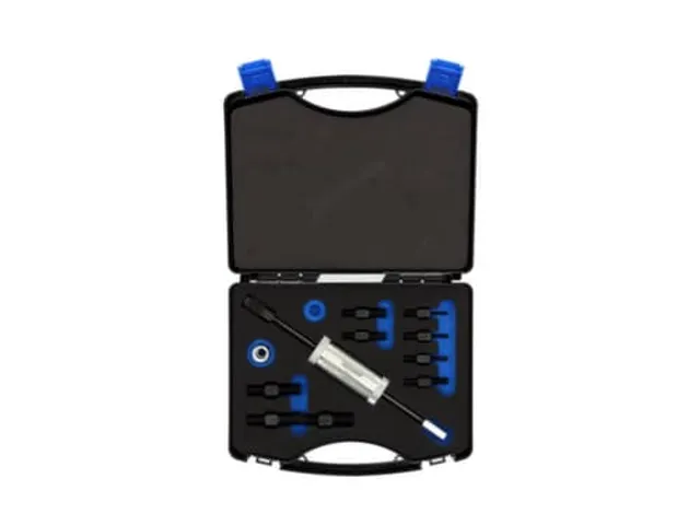 GEDORE 1.81/K-12 Schroefdraadadapterset met schuifhamer 700g,11stuks