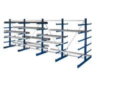 Draagarmstelling Dubbelzijdig 2000x5400x1150mm 6gelijk Lange Armen