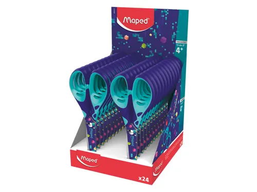 Schaar Maped Pixel Party 13cm display à 24 stuks