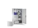 armoire d'atelier,corps RAL7035,face avant RAL7035