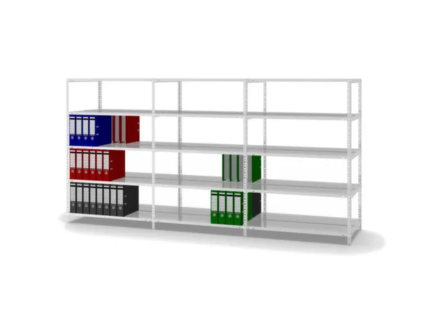 rayonnage pour classeurs,rayonnage suivant,HxlxP 1500x1000x600mm