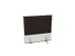panneau de rehausse,p. table de bureau,Bl-blanc,BN2036-marron