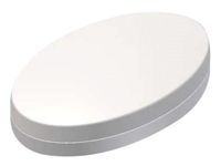 Plastic Handheld Enclosure - Ovotek White - 165.3 X 103.2 X 38.5 Mm