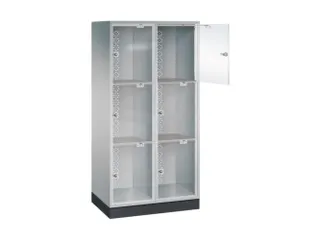 grootvolume-lockersysteem,HxBxD 1750x820x500mm,2x3vakken,cil.-slot - 2