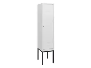 locker,HxBxD 1950x400x500mm,1vak,vak B 400mm,cil.-slot,voetonderstel - 1