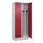 locker voor scheiding van kleding,HxBxD 1950x800x500mm,2vak