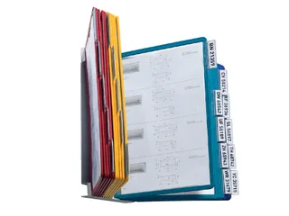 Wandelement Durable Vario Wall met 20-tassen A4 assorti - 2