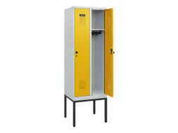 schoollocker,HxBxD 1950x600x500mm,2vak,vak B 300mm,draaigrendel