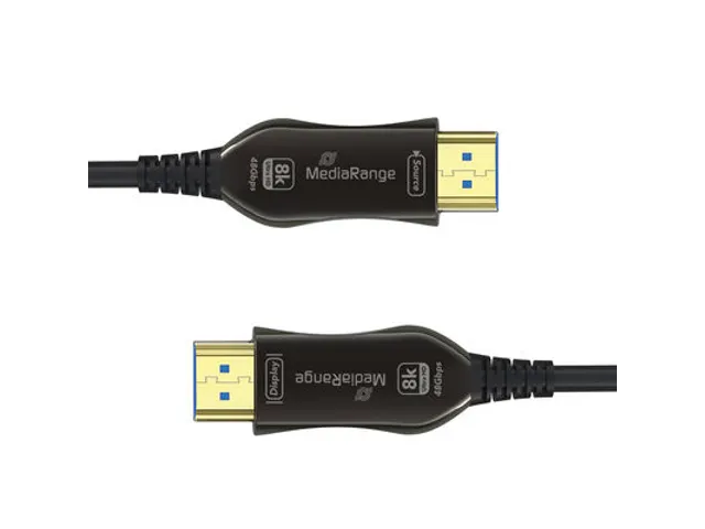Active Optical HDMI Ultra High Speed Ethernet kabel 48 Gbps 10 meter