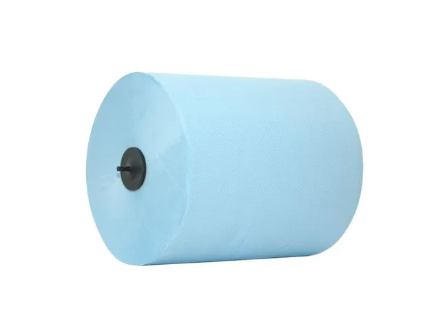 Papieren handdoeken Rol Matic 2-laags blauw 6 x 130 meter