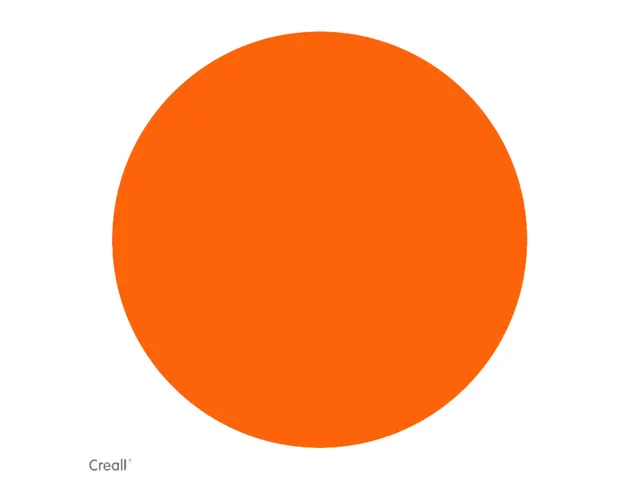 Plakkaatverf Qrea oranje 1000ml
