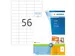 HERMA 4609 Premium etiketten A4 52,5x21,2mm Wit 11200 stuks
