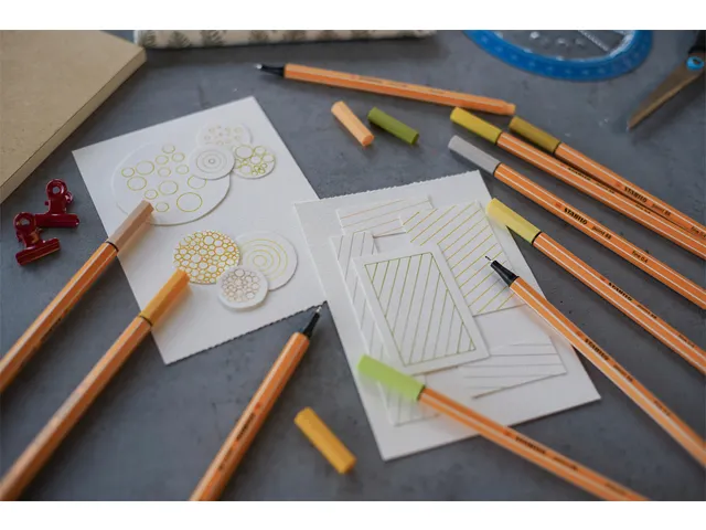 Fineliner STABILO point 88/23 Fin jaune clair