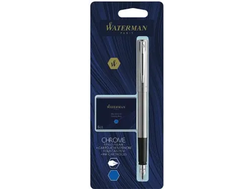 vulpen Allure Chrome fijne punt, inclusief 6 inktpatronen