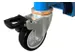 élévateur électrique,force 150kg,plateforme Lxl 600x470mm,4 roul.