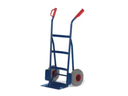 Steekwagen 250Kg Steekplaat 400X180Mm Gewelfd Staal Luchtbanden