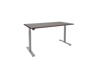 Elektrisch Verstelbaar Bureau Logan Eik 2 Motoren 160x80cm Frame Alu - 1