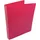 ringmap, voor ft A4, uit PP, 2 ringen van 25mm, roze