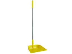 Vikan 56626 Hygiene Stofblik Met Steel 75cm Geel