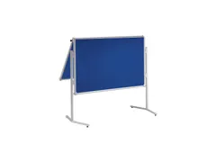 Presentatiebord MAULpro klapbaar textiel blauw 150x120cm