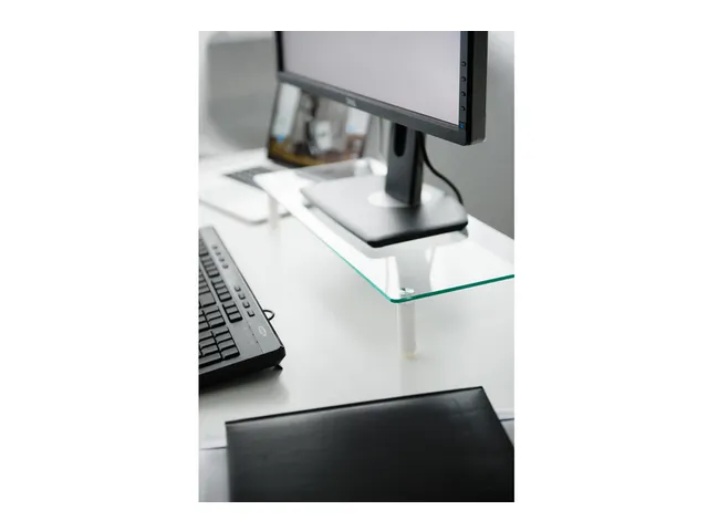 DIGITUS Universele Beeldschermverhoging Glas
