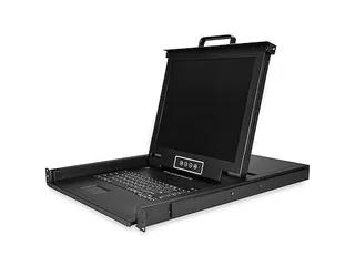 8 port KVM Rack Console met 1,8m Lange Kabels 17 inch LCD - 1