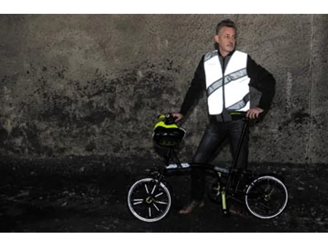 Roadie Jacket Full Reflective Fluohesje Grijs/Zilver Maat S