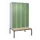 locker met bank,HxBxD 2120x1200x815mm,4vak,vak B 300mm,cil.-slot