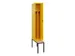 locker met bank,voor scheiding van kleding,HxBxD 2120x300x815mm,1vak