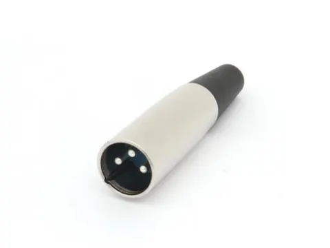 Mannelijke 3P Xlr Plug - Vernikkeld