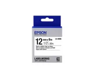 OUTLET Standard Tape - LK-4WBN Std Blk/Wht 12/9 - 2