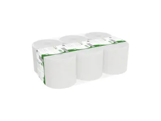 Hostess Natura handdoekrol 2-laags naturel 140m/20cm 6 rollen - 4