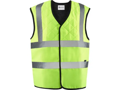 Inuteq Bodycool 2BSafe koelvest fluo geel maat L