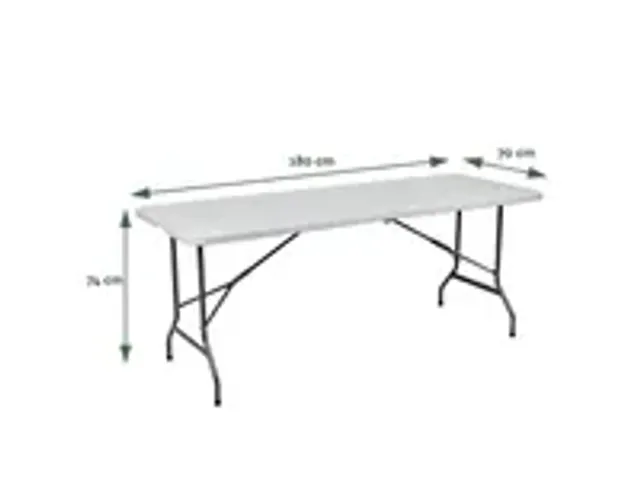 OUTLET Vouwtafel 180x70x74 FT180