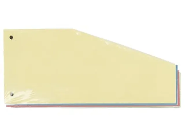 Trapezium Verdeelstroken, Pak Van 100 Stuks Assorti kleuren