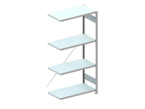 magazijnstelling,aanbouwveld,HxBxD 2000x1006x536mm,vakl. 230kg