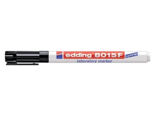 Viltstift edding 8015 laboratory ronde punt 0.75mm EF zwart - 1